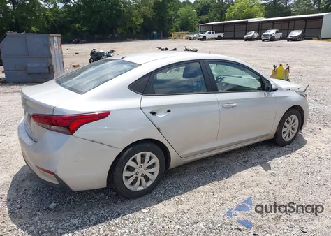 2020 Hyundai Accent Se из США, поврежденный, VIN 3KPC24A6XLE106727